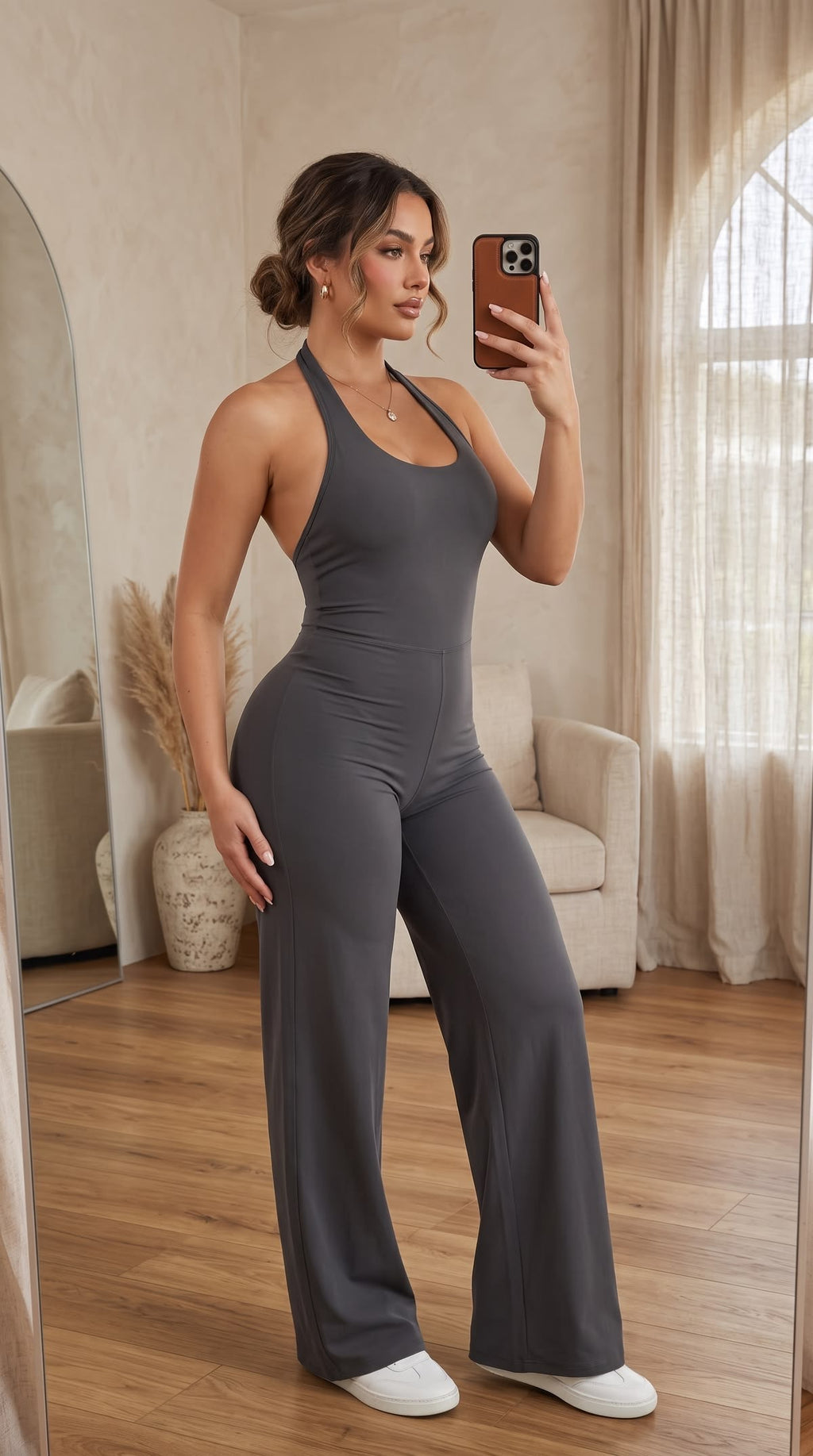 Sculpt Seamless Flared Jumpsuit