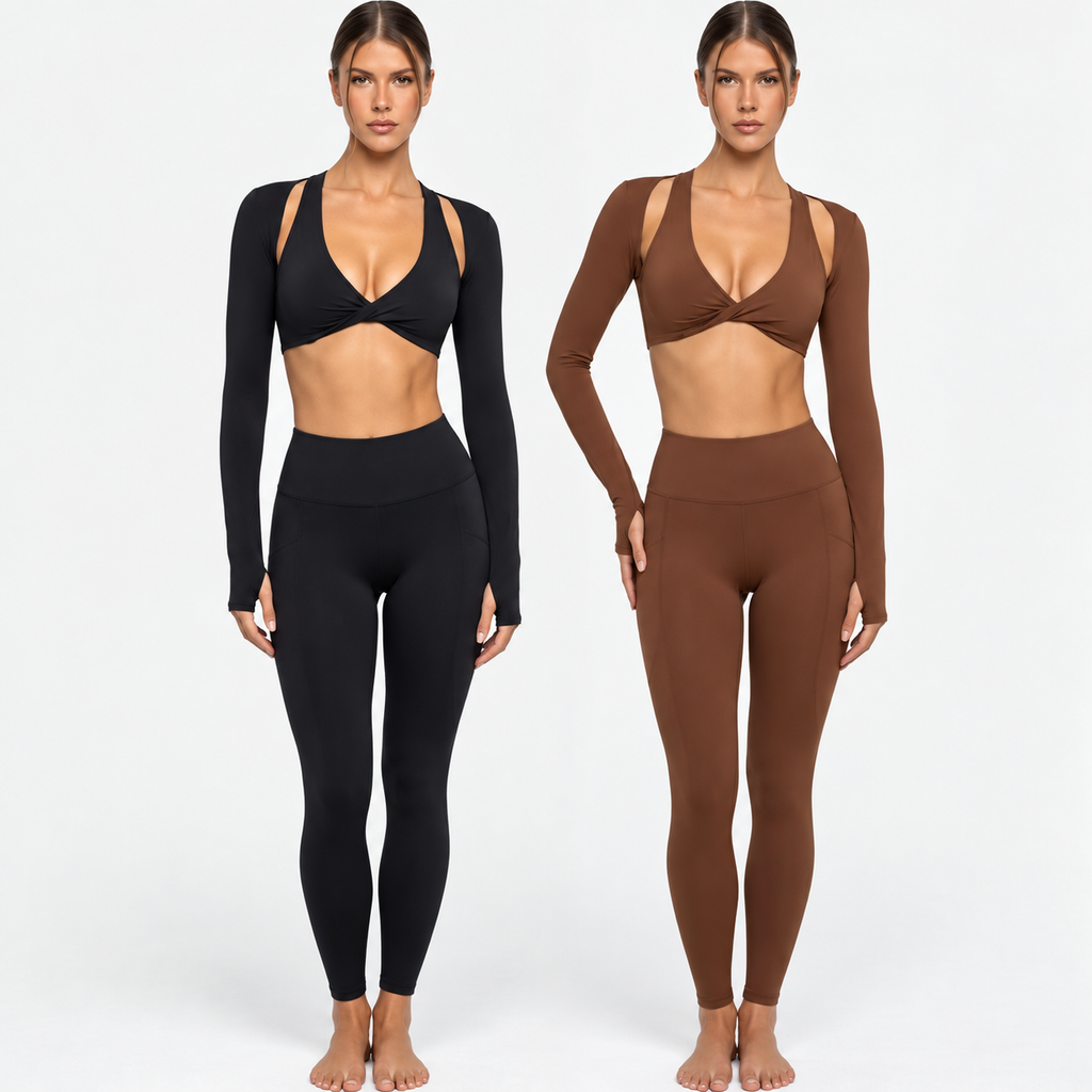Nude Sculpt Long Sleeve Set